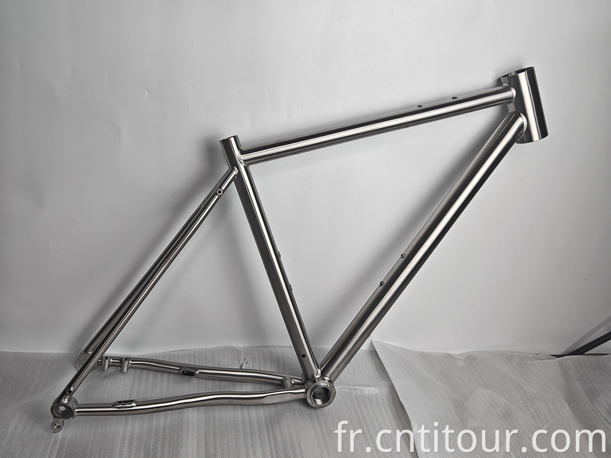 Lightest titanium gravel bike frames